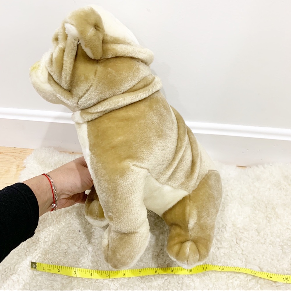 Bestever English Bulldog plush stuffed toy dog - Picture 2 of 8
